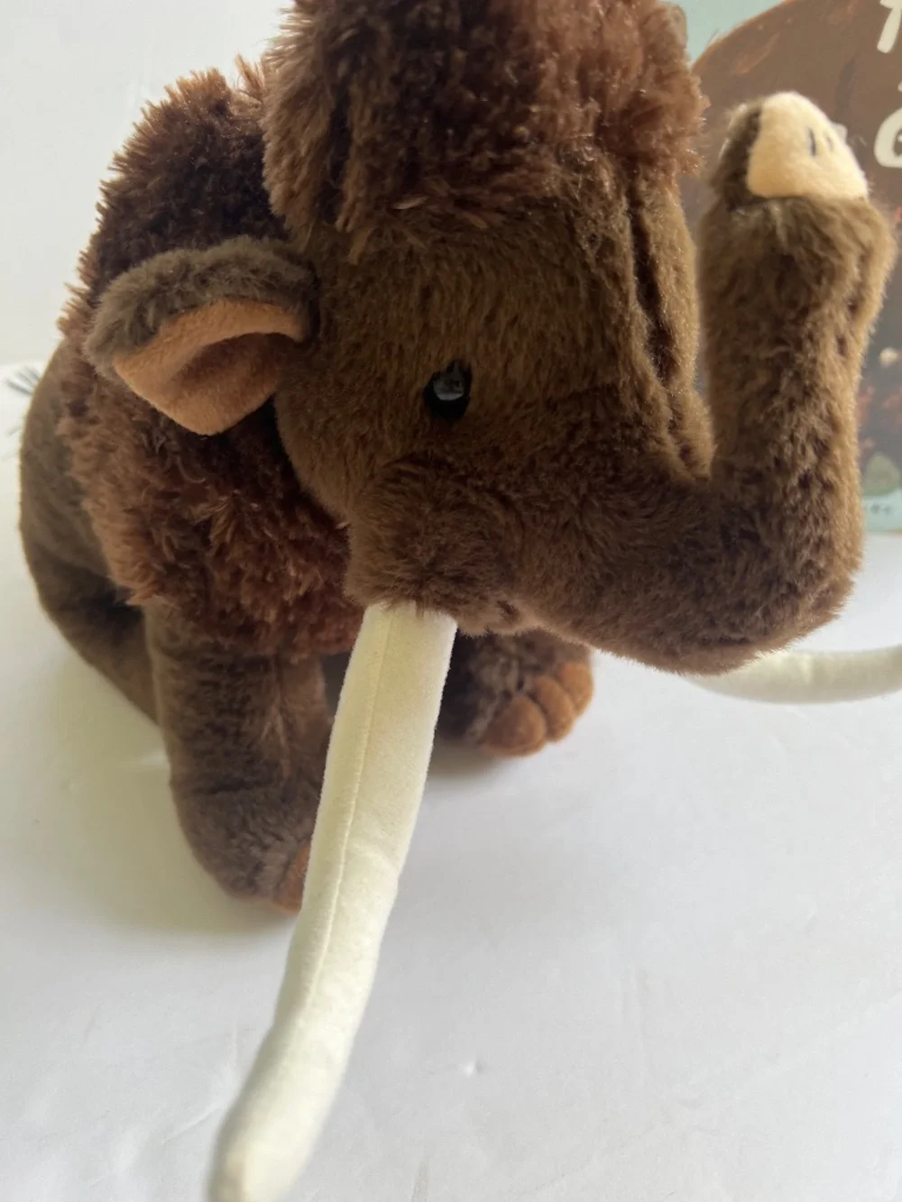 Wild Republic Woolly Mammoth Plush 9inches & Toby and the Ice Giants HC book